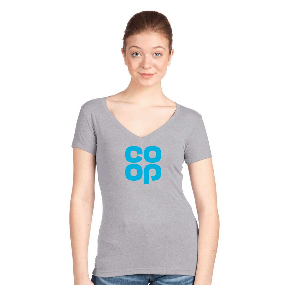 Women's CoOp Next Level V-Neck T-Shirt