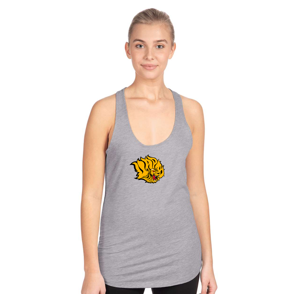 Women's  Arkansas PB Golden Lions Next Level Ideal Racerback Tank