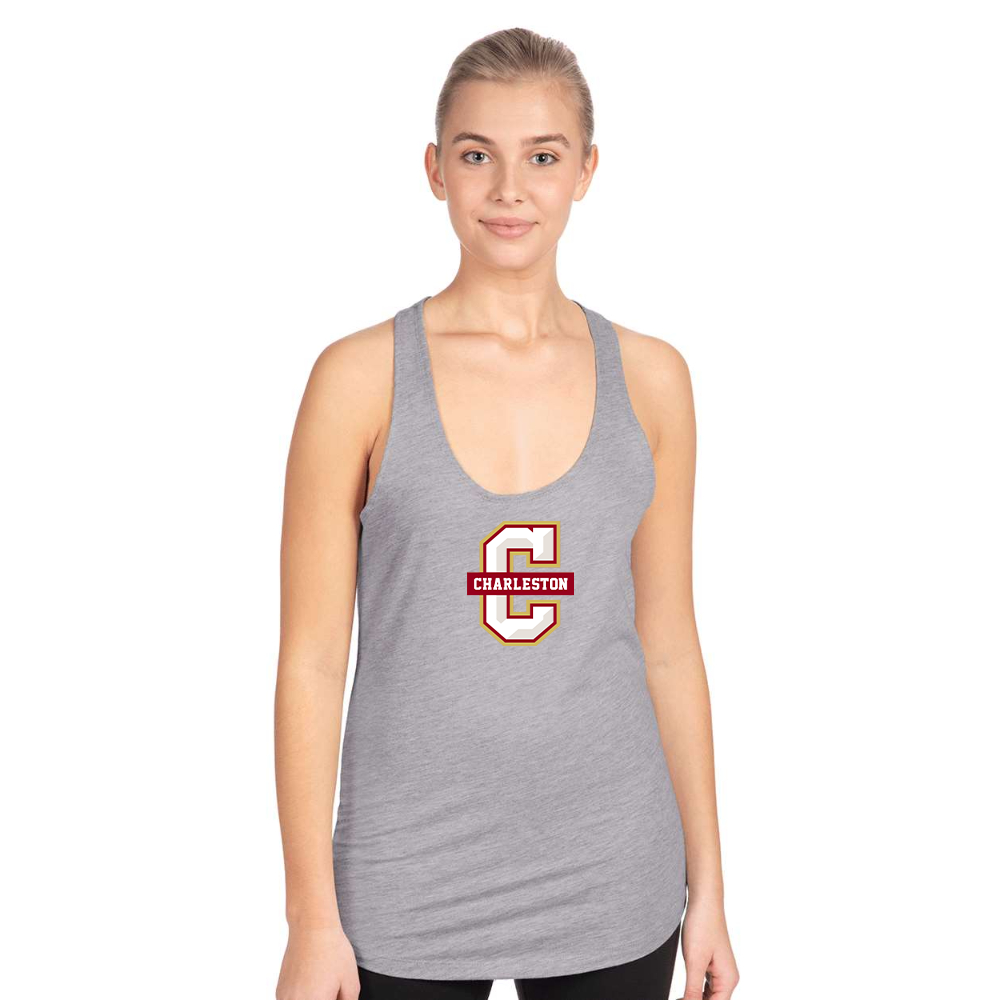 Women's Charleston Cougars Next Level Ideal Racerback Tank