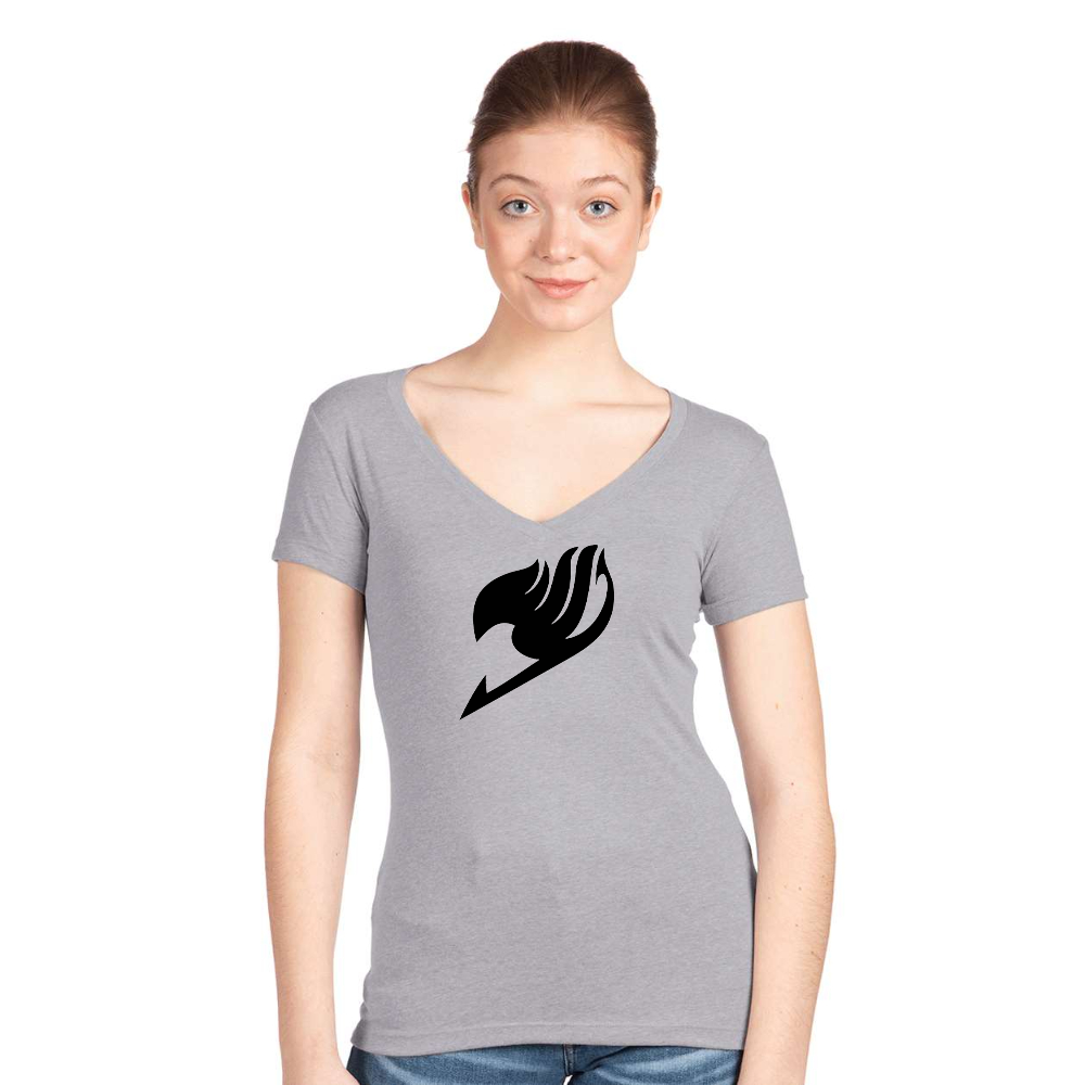 Women's  Fairy Tail  Next Level V-Neck T-Shirt