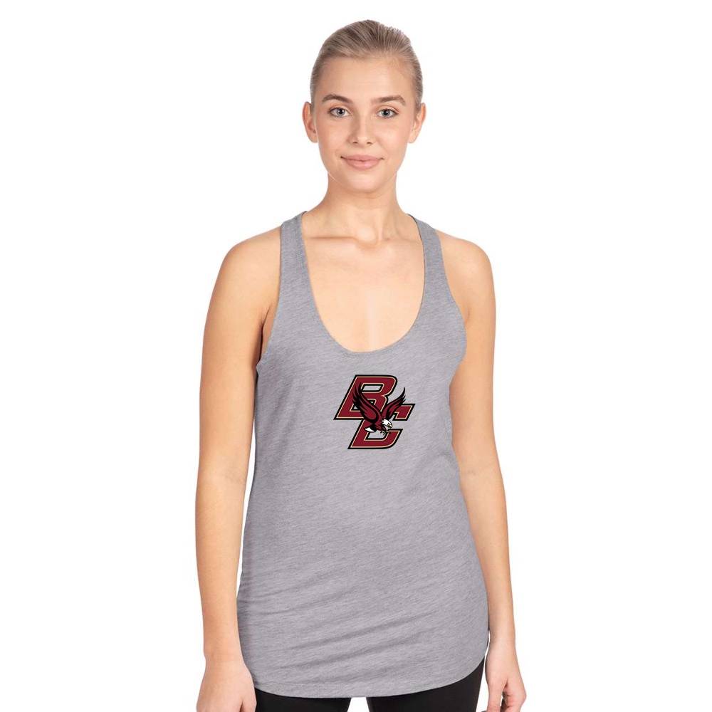 Women's Boston College Eagles   Next Level Ideal Racerback Tank