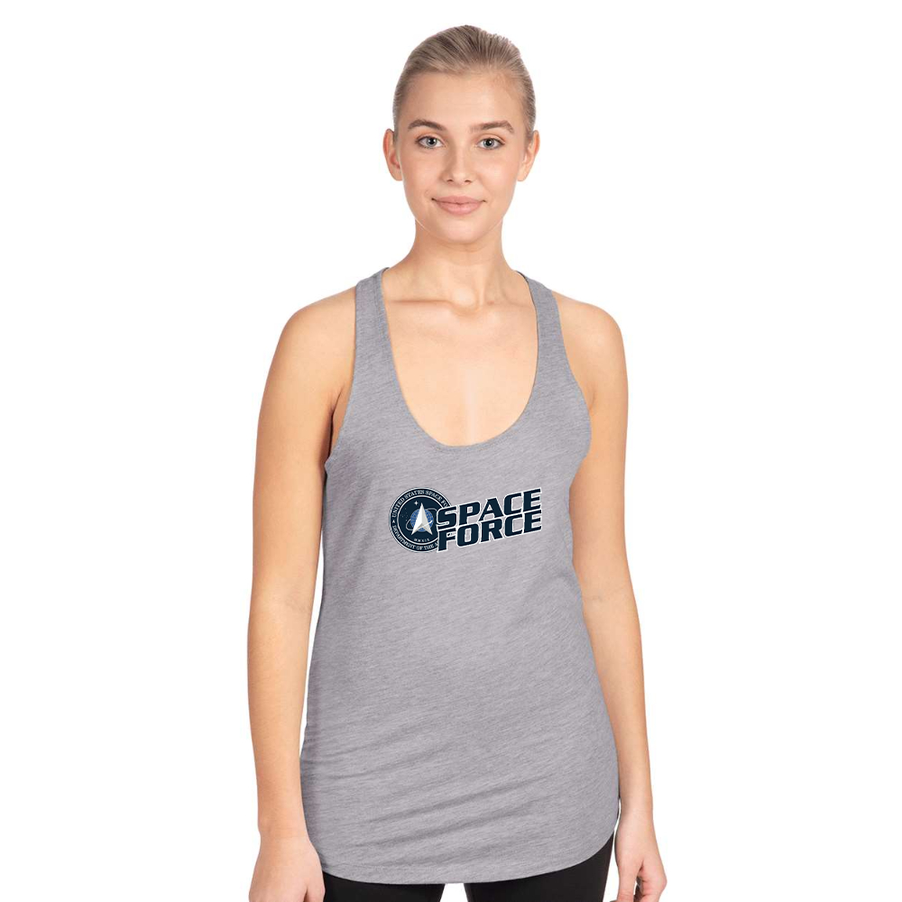 Women's  Space Force Next Level Ideal Racerback Tank