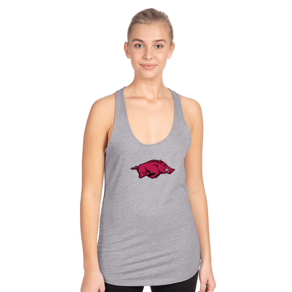 Women's Arkansas Razorbacks Next Level Ideal Racerback Tank