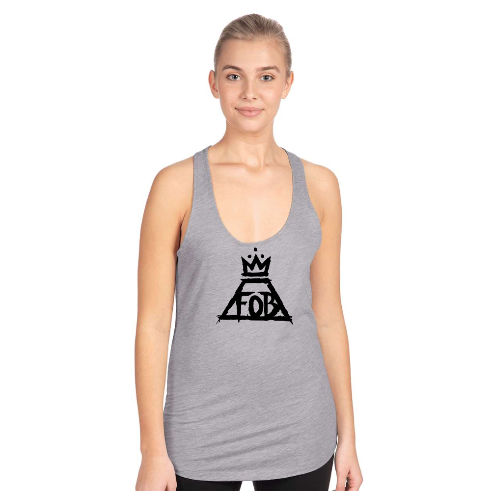 Women's Fall Out Boy Next Level Ideal Racerback Tank