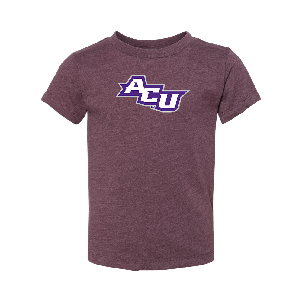 Abilene Christian Wildcats  BELLA  CANVAS Toddler Jersey Tee