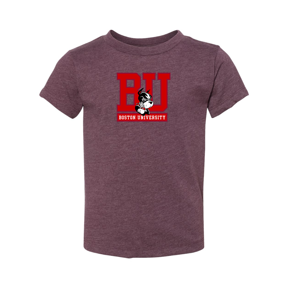 Boston University Terriers BELLA  CANVAS Toddler Jersey Tee