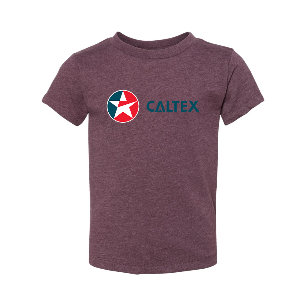 Caltex Gas Station BELLA  CANVAS Toddler Jersey Tee
