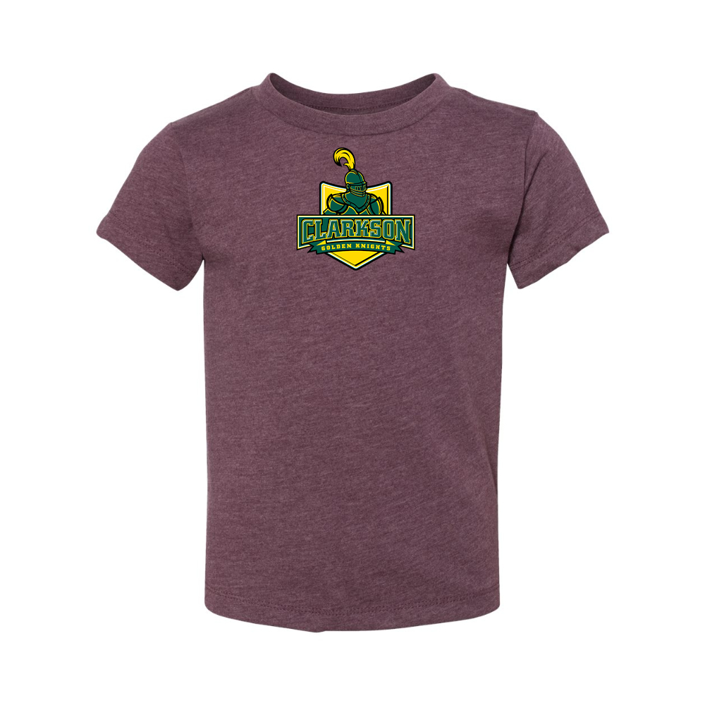 Clarkson Golden Knights BELLA  CANVAS Toddler Jersey Tee