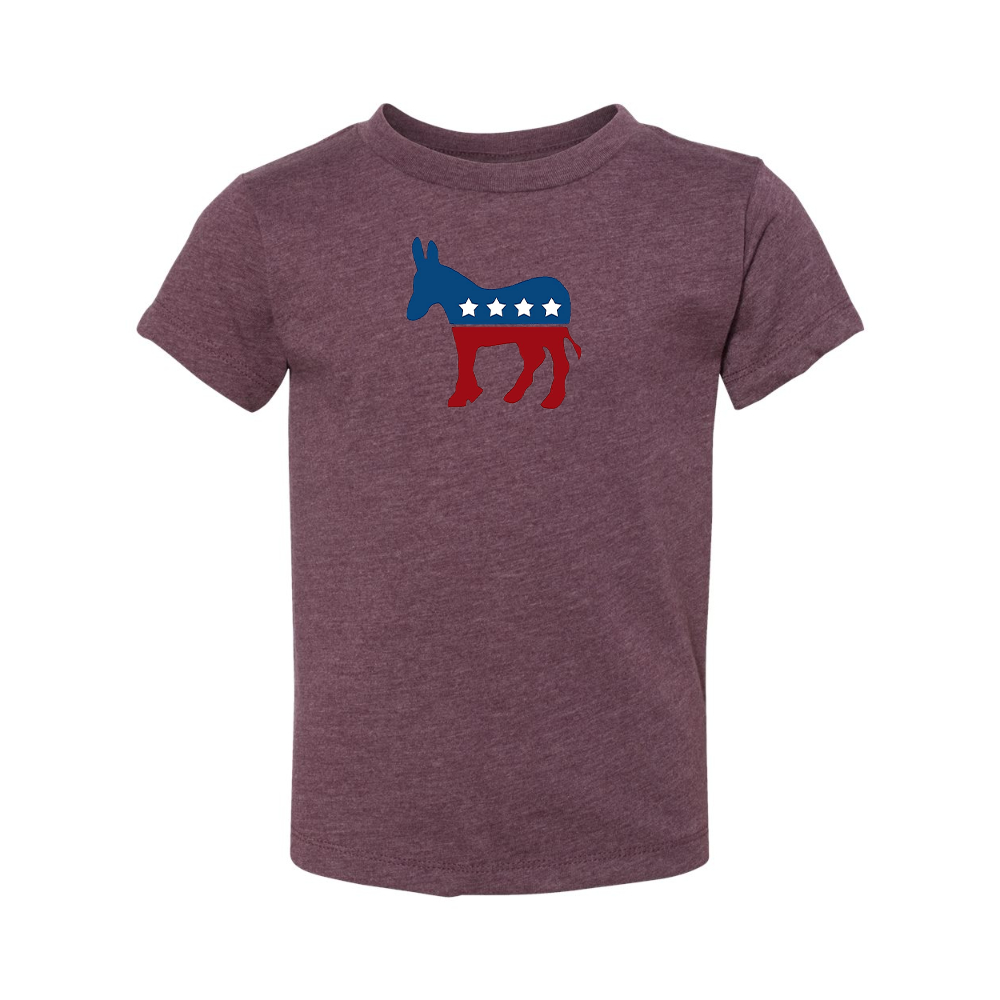 Democrat Election Symbol  BELLA  CANVAS Toddler Jersey Tee