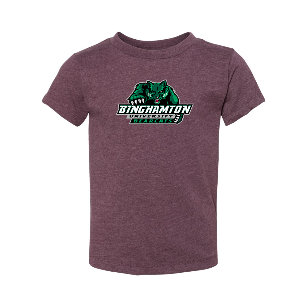 Binghamton Bearcats BELLA  CANVAS Toddler Jersey Tee