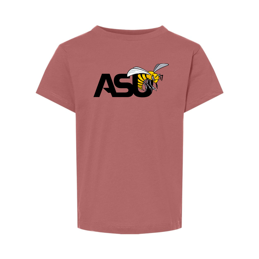 Alabama State Hornets  BELLA  CANVAS Toddler Jersey Tee