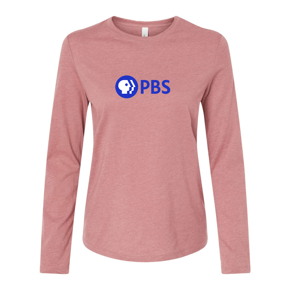 BELLA CANVAS PBS Blue Jersey Long Sleeve Tee