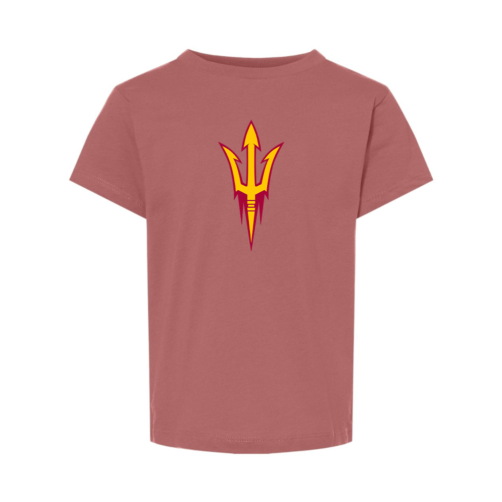 Arizona State Sun Devils BELLA  CANVAS Toddler Jersey Tee