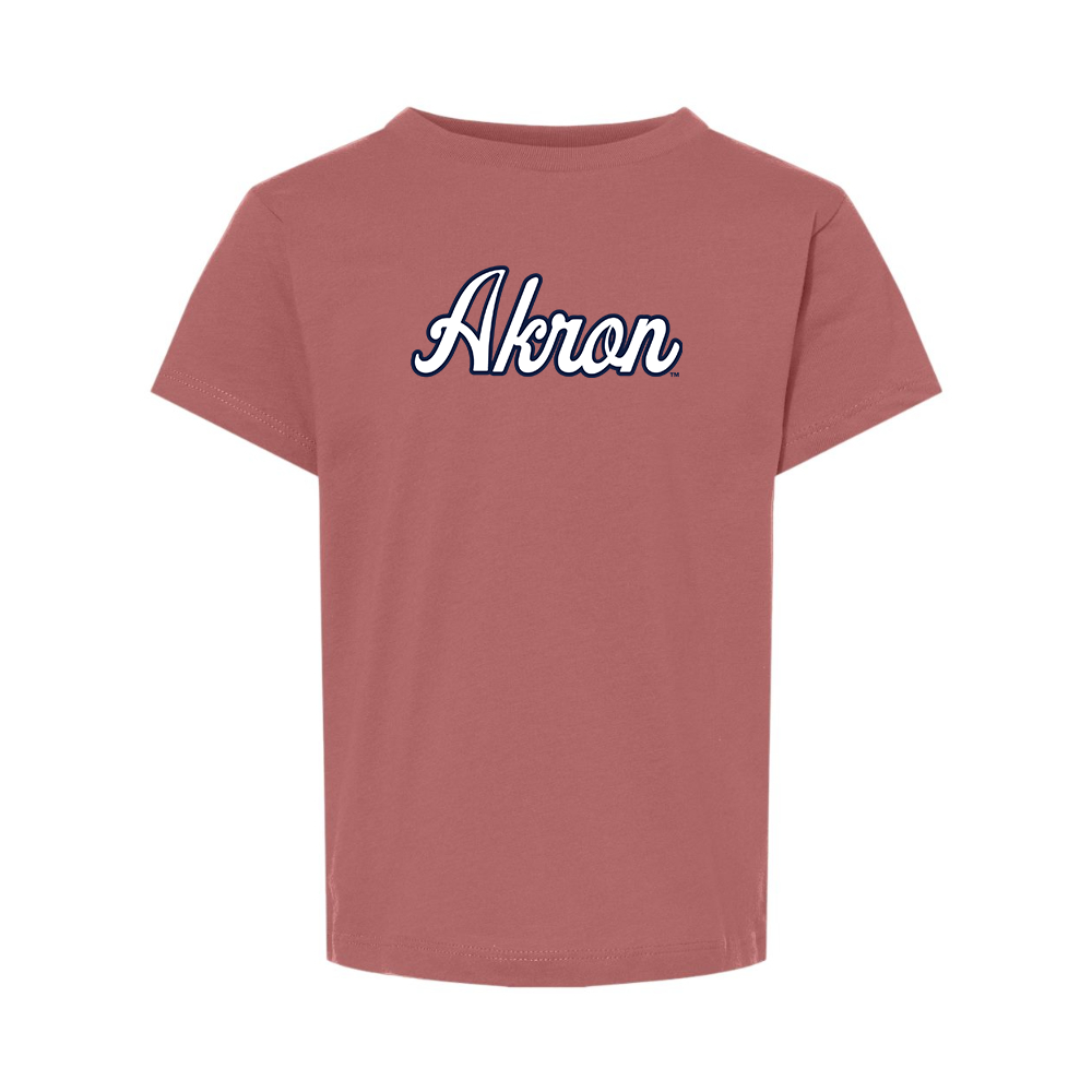 Akron Zips  BELLA  CANVAS Toddler Jersey Tee
