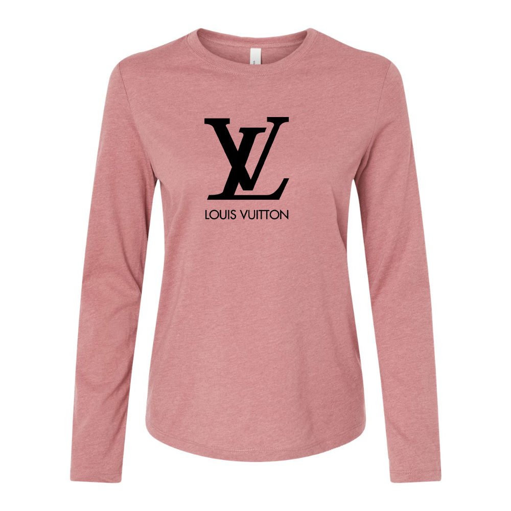 BELLA CANVAS Women’s  Louis VuittonJersey Long Sleeve Tee