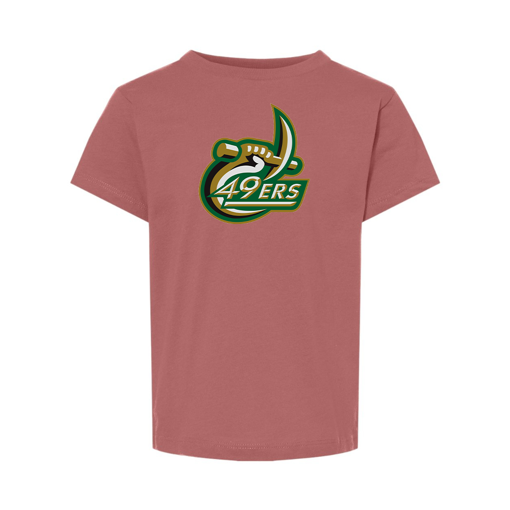 Charlotte 49ers BELLA  CANVAS Toddler Jersey Tee