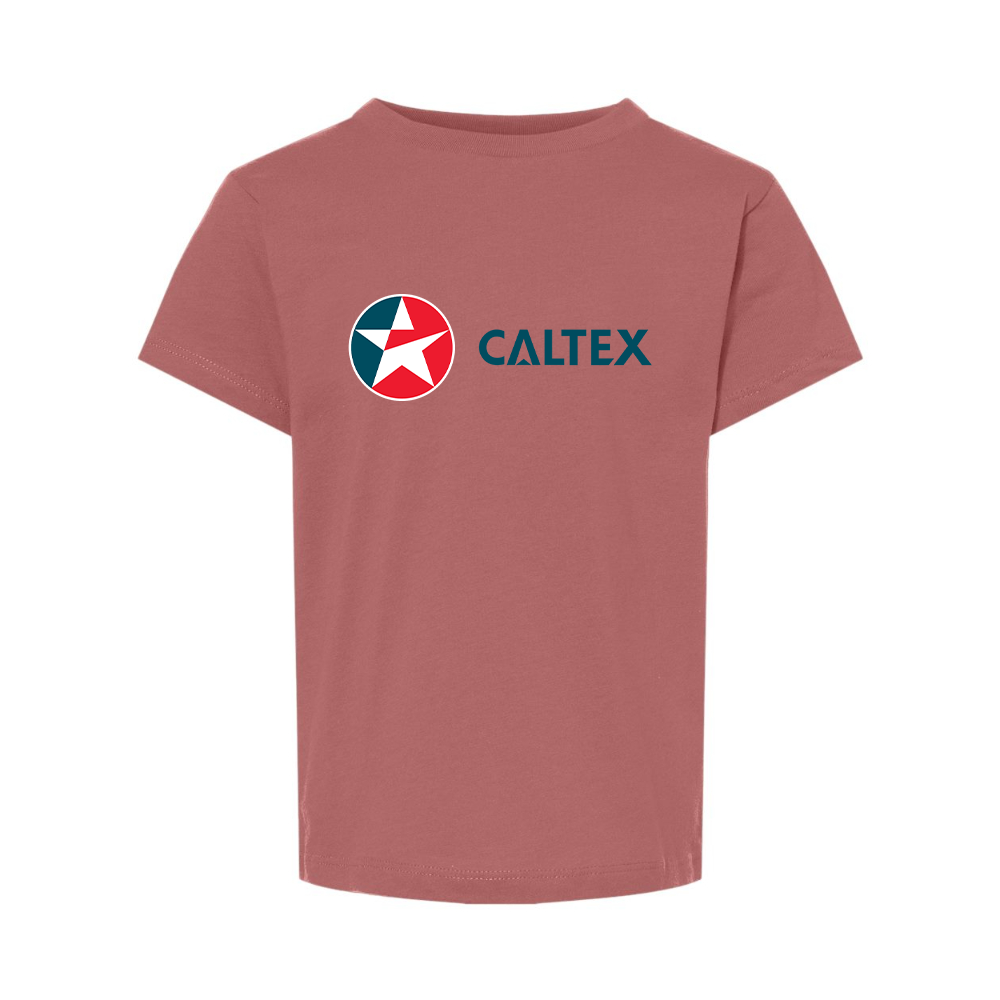 Caltex Gas Station BELLA  CANVAS Toddler Jersey Tee
