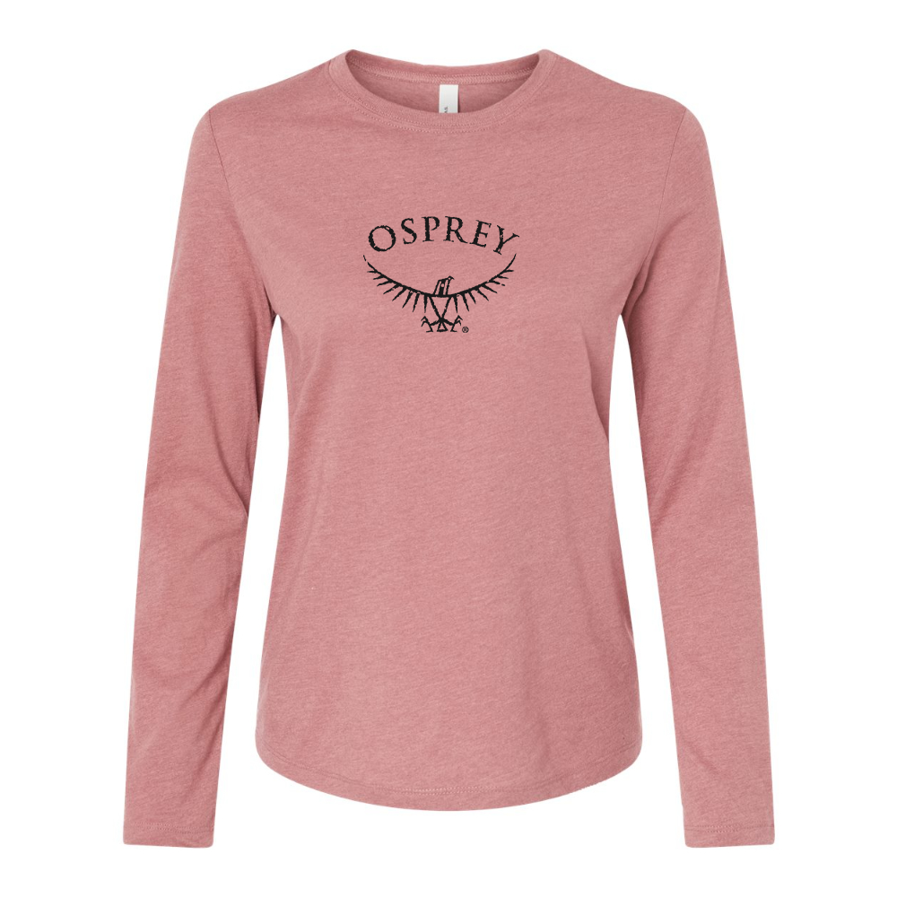 BELLA CANVAS Osprey Black  Jersey Long Sleeve Tee