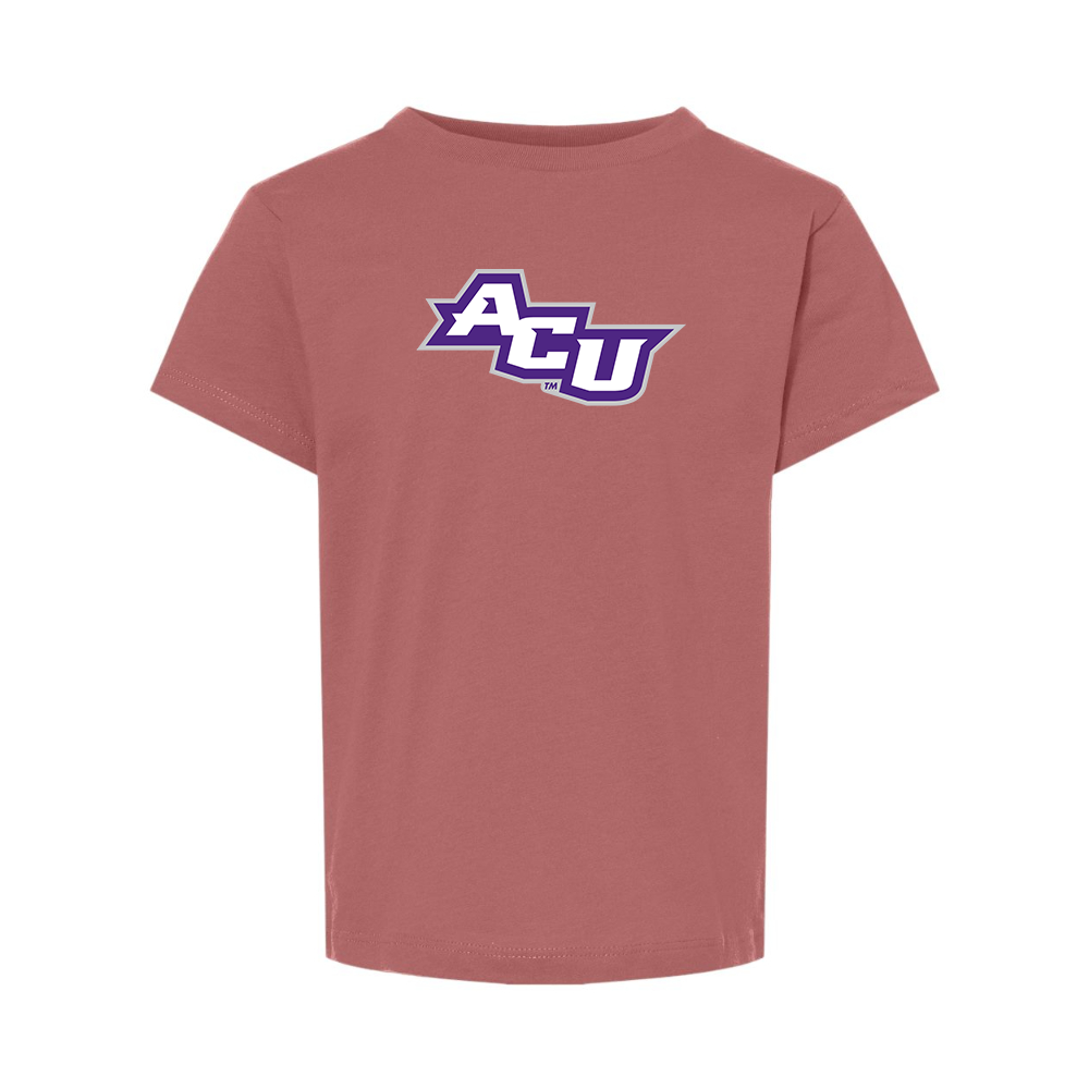 Abilene Christian Wildcats  BELLA  CANVAS Toddler Jersey Tee