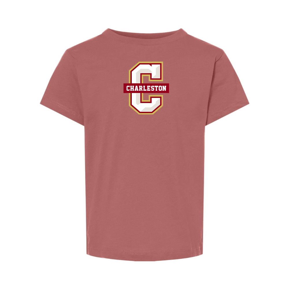 Charleston Cougars BELLA  CANVAS Toddler Jersey Tee