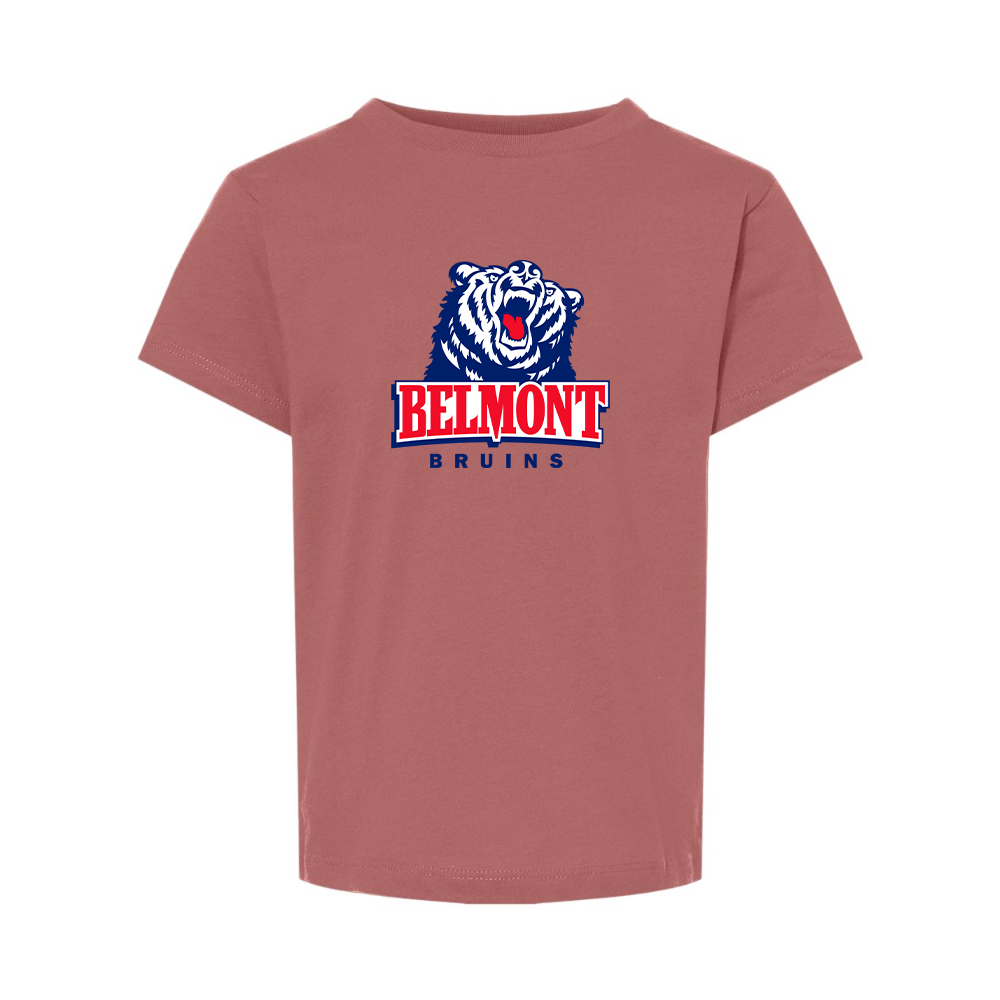 Belmont Bruins  BELLA  CANVAS Toddler Jersey Tee