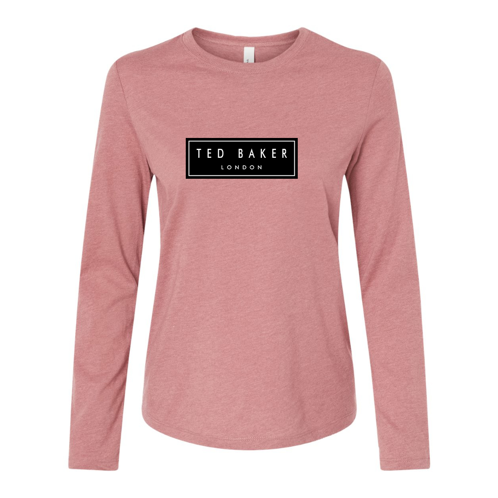 BELLA CANVAS Women’s  Ted Baker Jersey Long Sleeve Tee