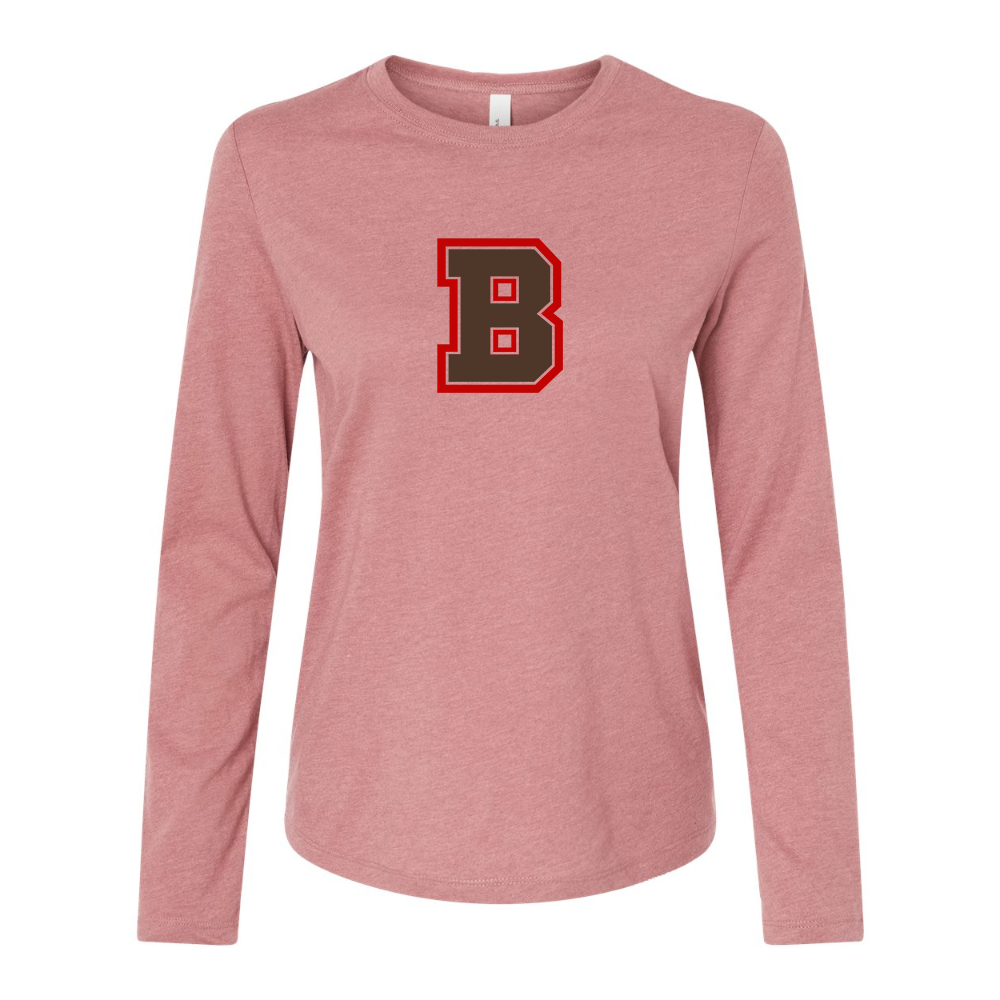 BELLA CANVAS Brown Bears Jersey Long Sleeve Tee