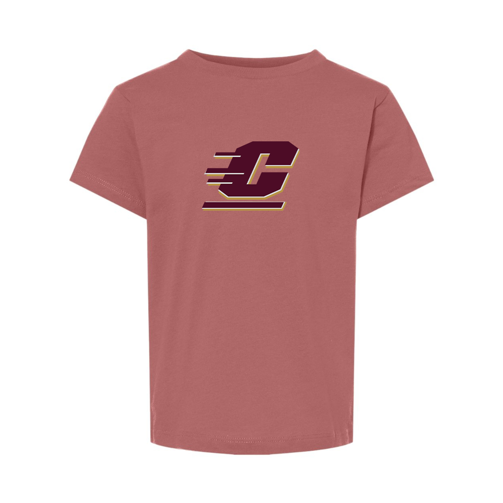 Central Michigan Chippewas   BELLA  CANVAS Toddler Jersey Tee