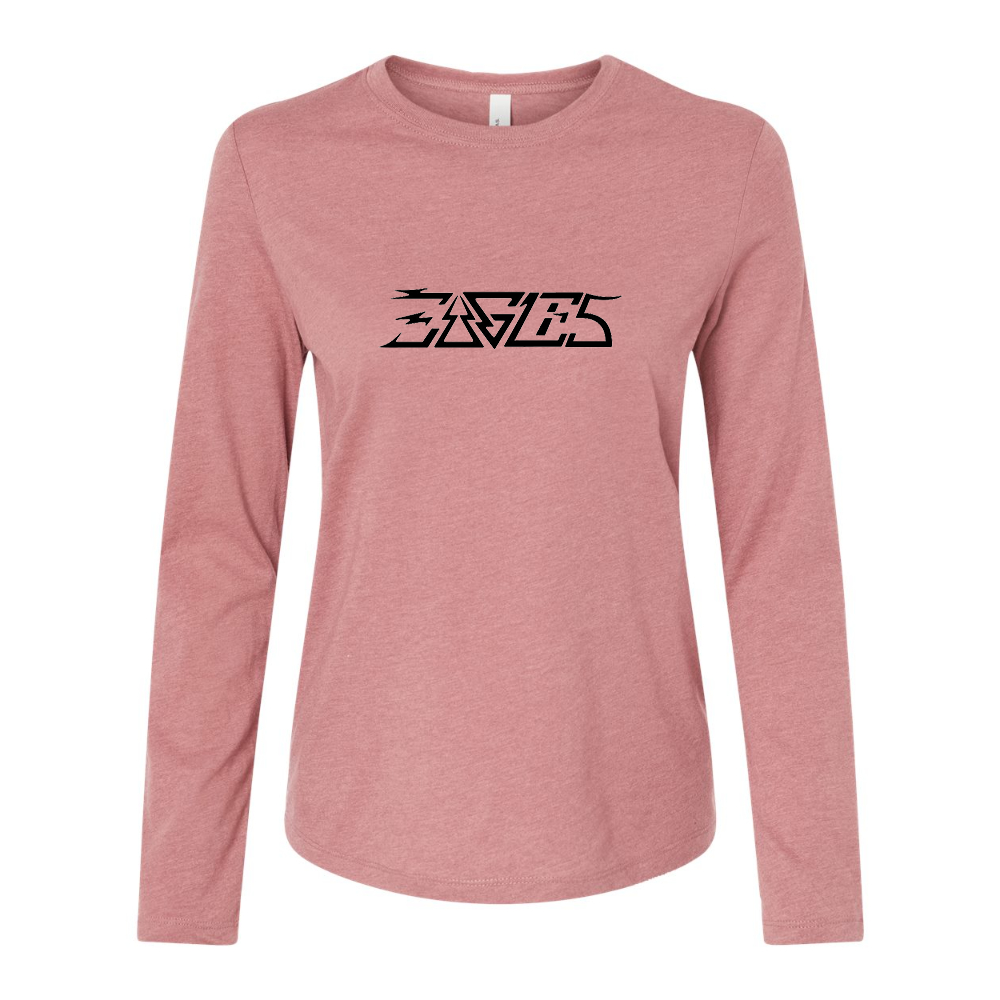 BELLA CANVAS Eagles Jersey Long Sleeve Tee