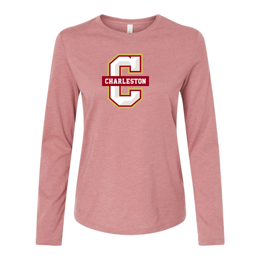 BELLA CANVAS Charleston Cougars Jersey Long Sleeve Tee