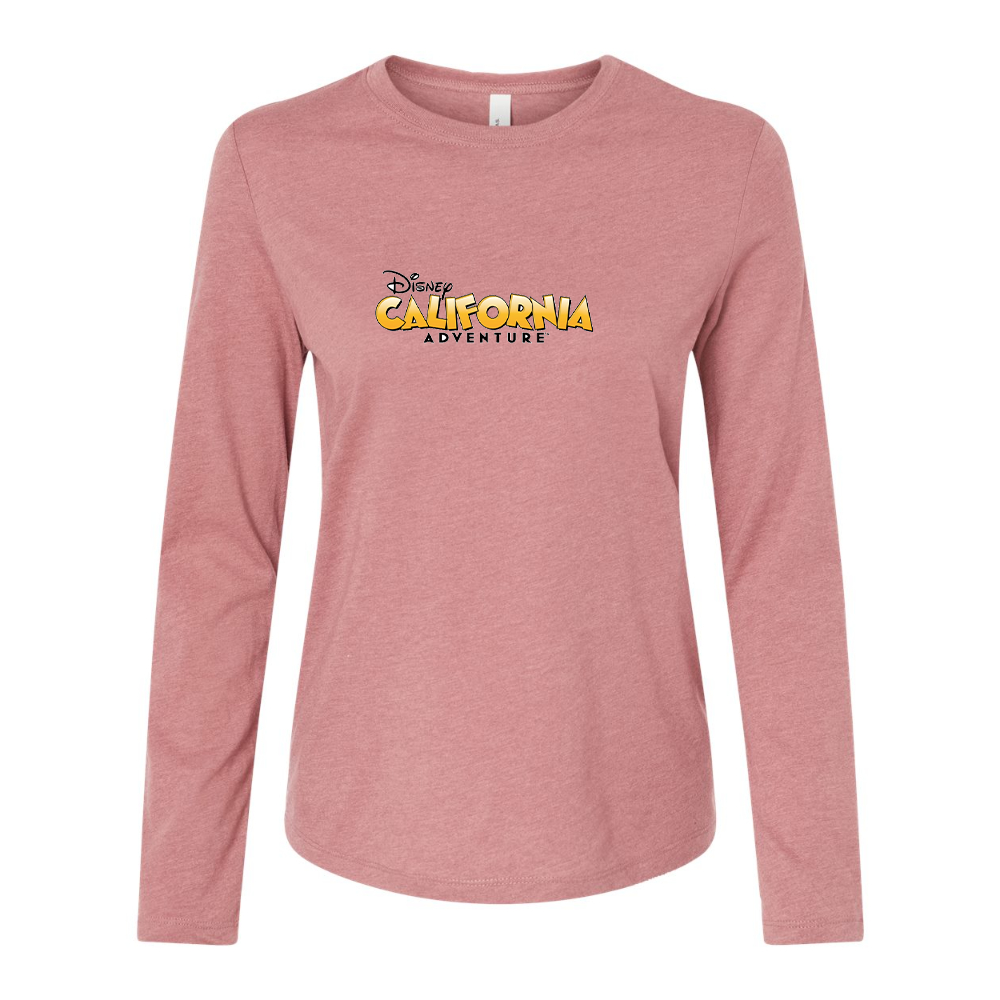 BELLA CANVAS Disney California Adventure Jersey Long Sleeve Tee