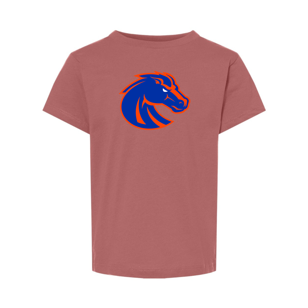 Boise State Broncos  BELLA  CANVAS Toddler Jersey Tee
