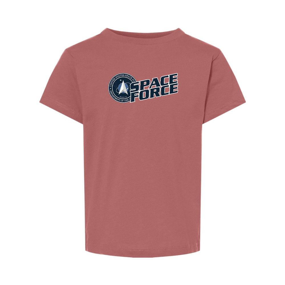 Space Force BELLA  CANVAS Toddler Jersey Tee