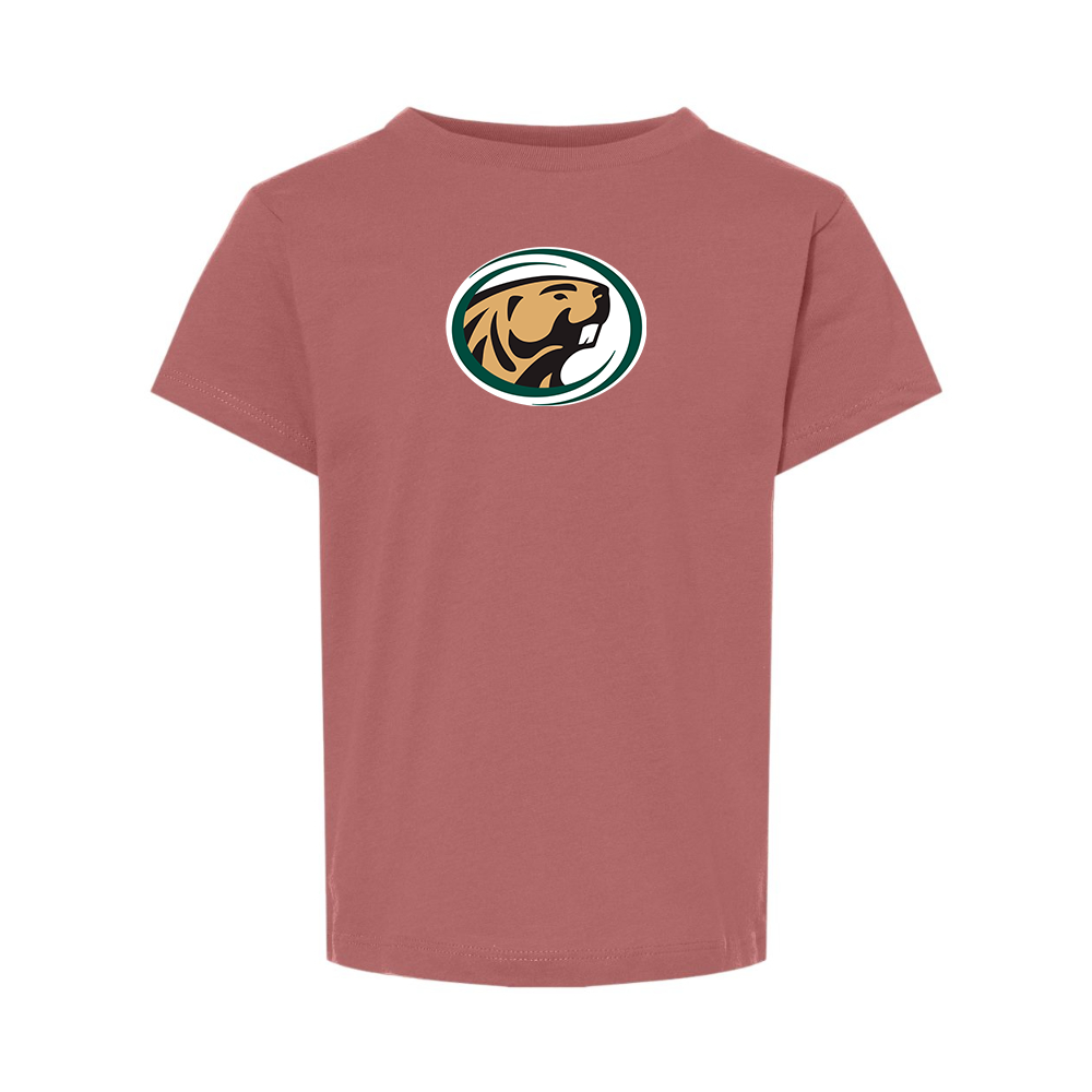 Bemidji State Beavers BELLA  CANVAS Toddler Jersey Tee