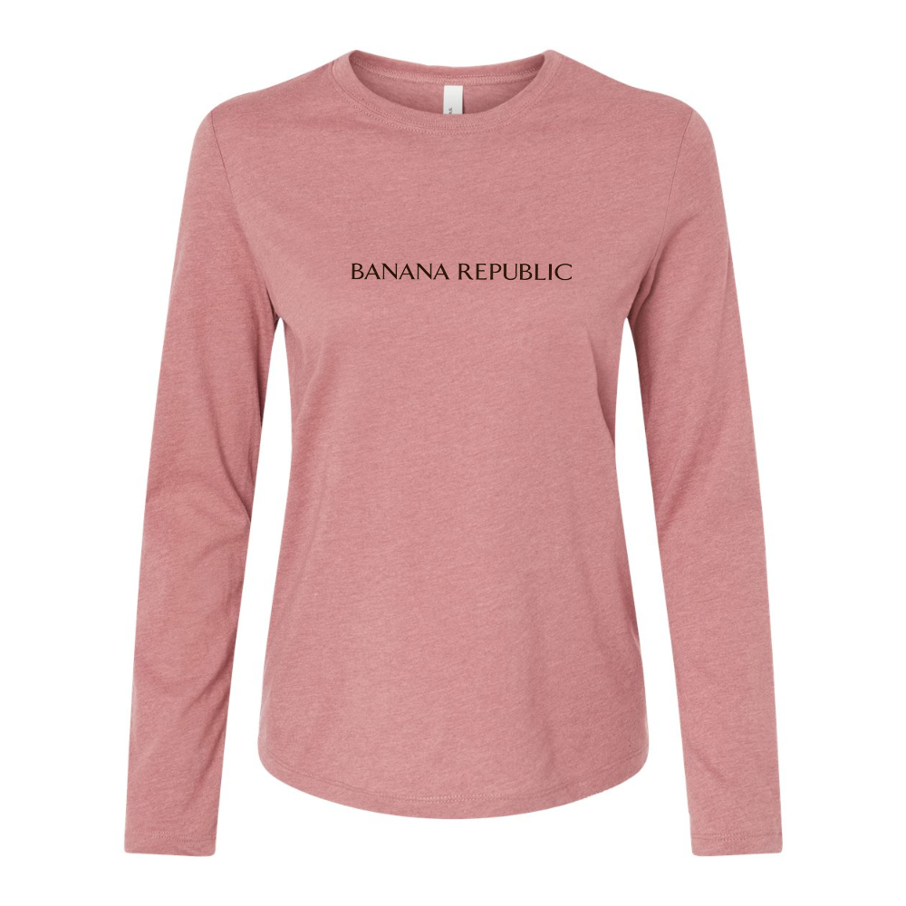 BELLA CANVAS Banana Republic Jersey Long Sleeve Tee