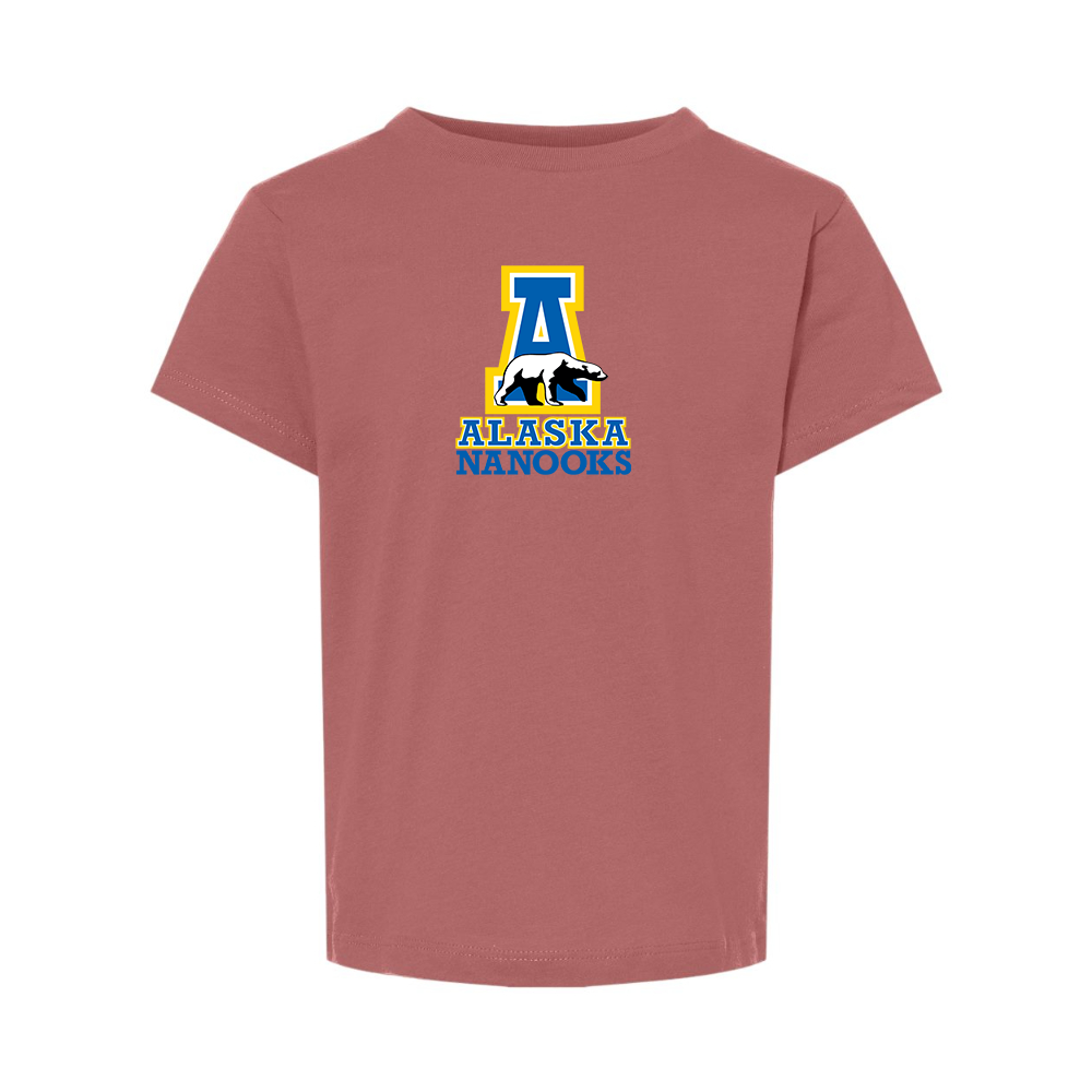 Alaska Nanooks BELLA  CANVAS Toddler Jersey Tee
