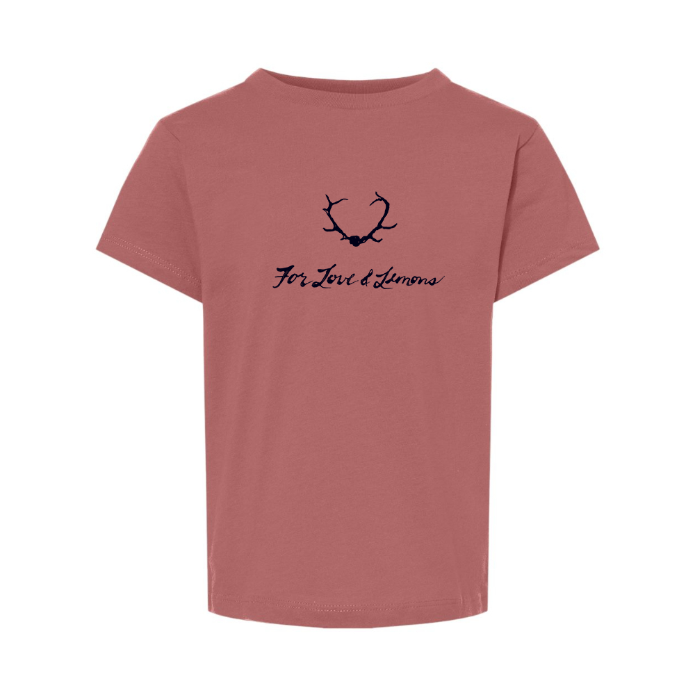 For Loves & Lemons BELLA  CANVAS Toddler Jersey Tee