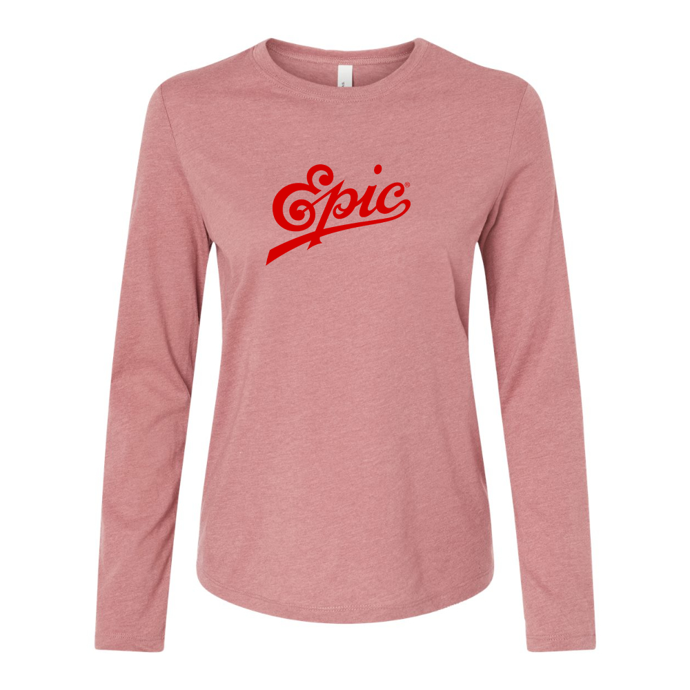 BELLA CANVAS Epic Records Jersey Long Sleeve Tee