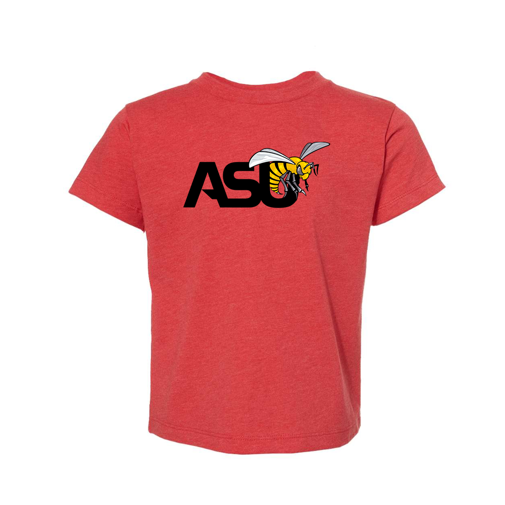 Alabama State Hornets  BELLA  CANVAS Toddler Jersey Tee