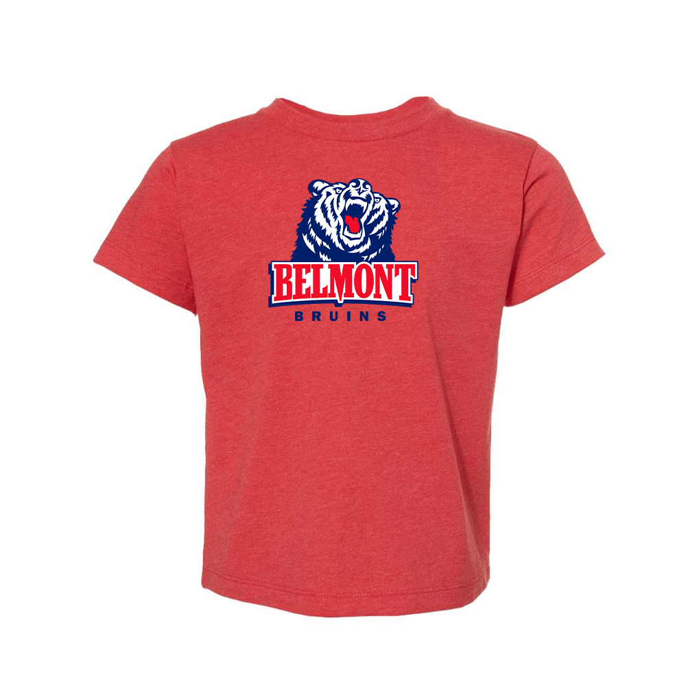 Belmont Bruins  BELLA  CANVAS Toddler Jersey Tee