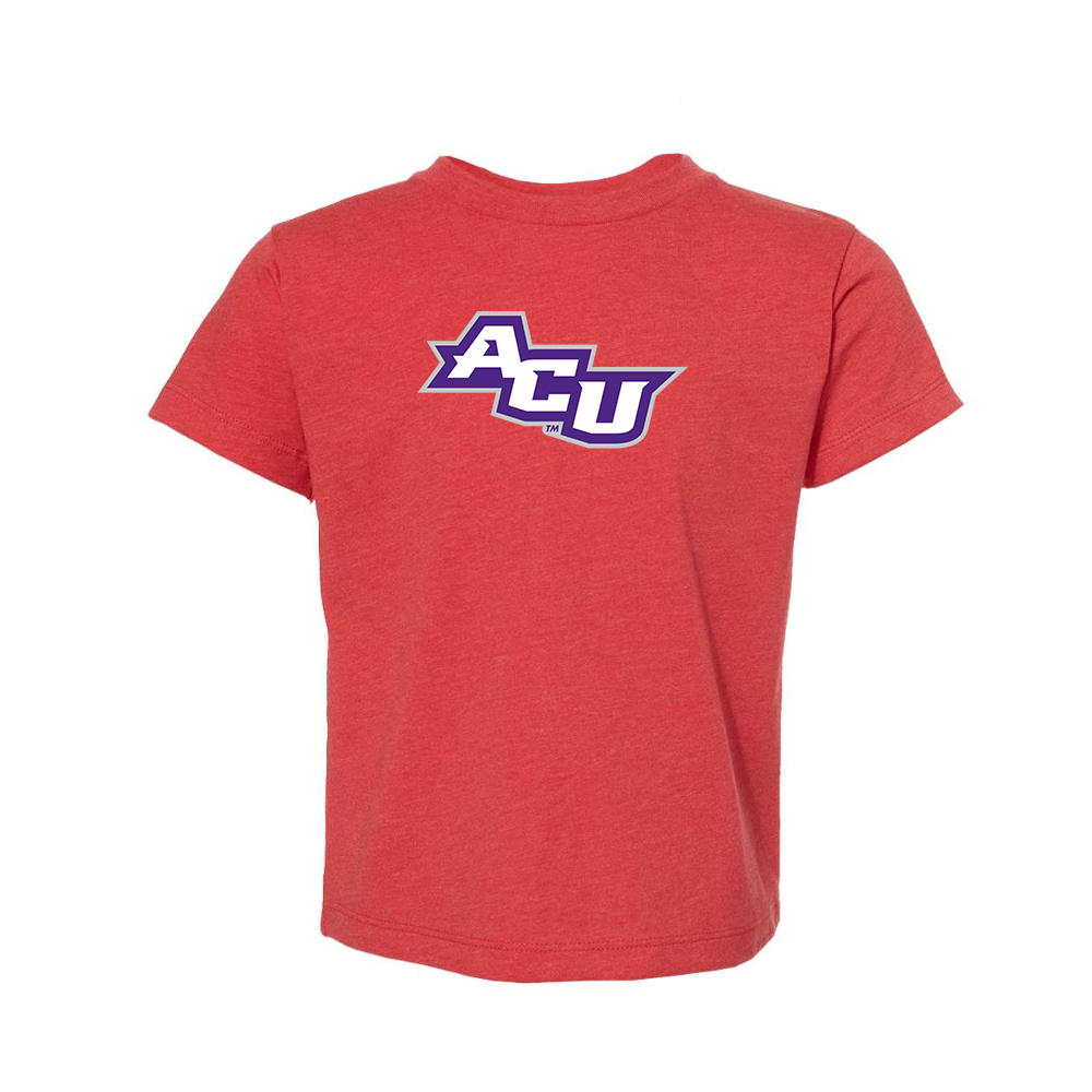 Abilene Christian Wildcats  BELLA  CANVAS Toddler Jersey Tee