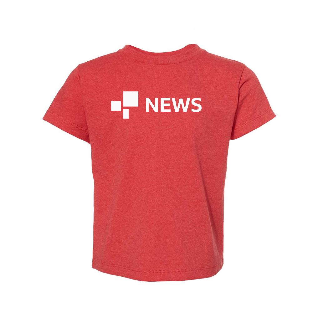 BBC News BELLA  CANVAS Toddler Jersey Tee