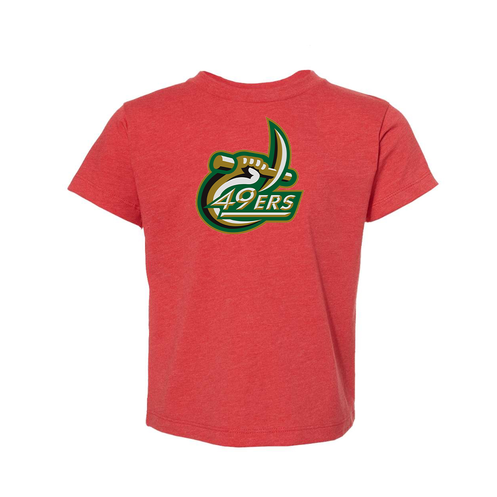 Charlotte 49ers BELLA  CANVAS Toddler Jersey Tee