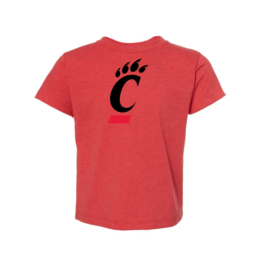 Cincinnati Bearcats BELLA  CANVAS Toddler Jersey Tee