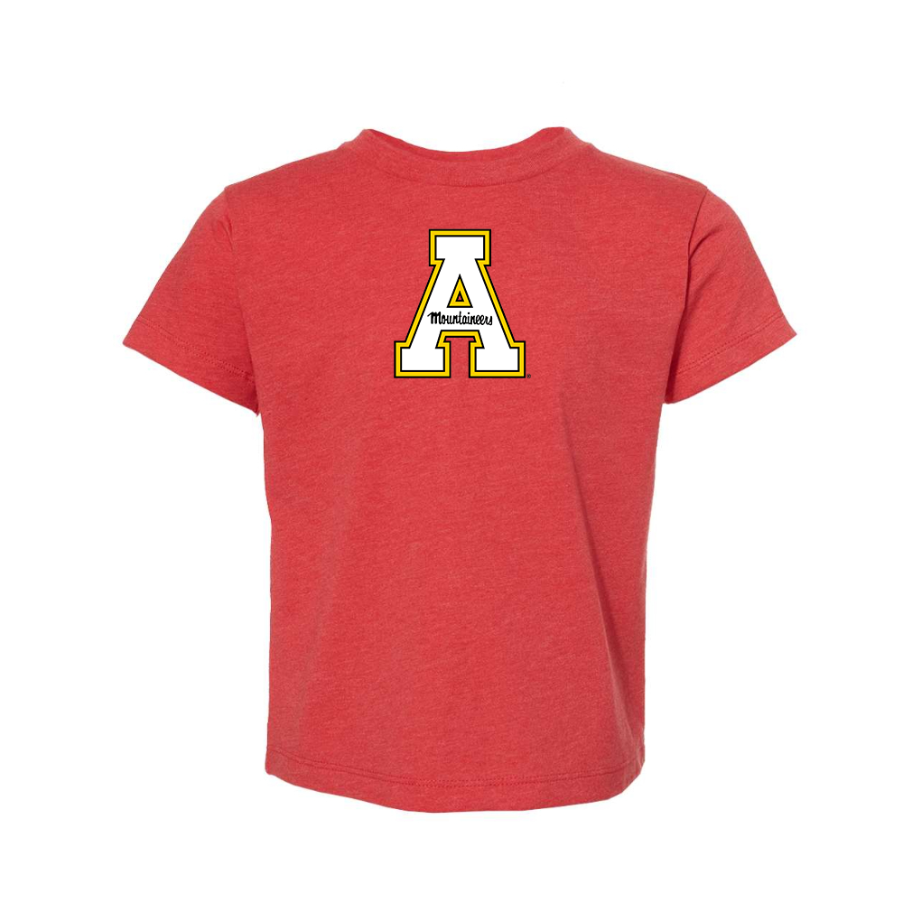 Appalachian State Mountaineers BELLA  CANVAS Toddler Jersey Tee