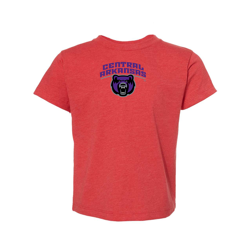 Central Arkansas Bears BELLA  CANVAS Toddler Jersey Tee