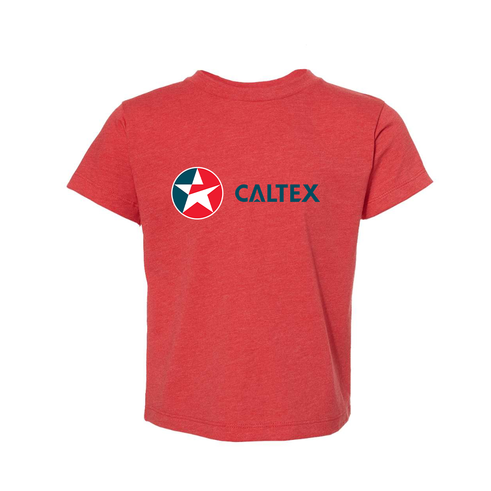 Caltex Gas Station BELLA  CANVAS Toddler Jersey Tee