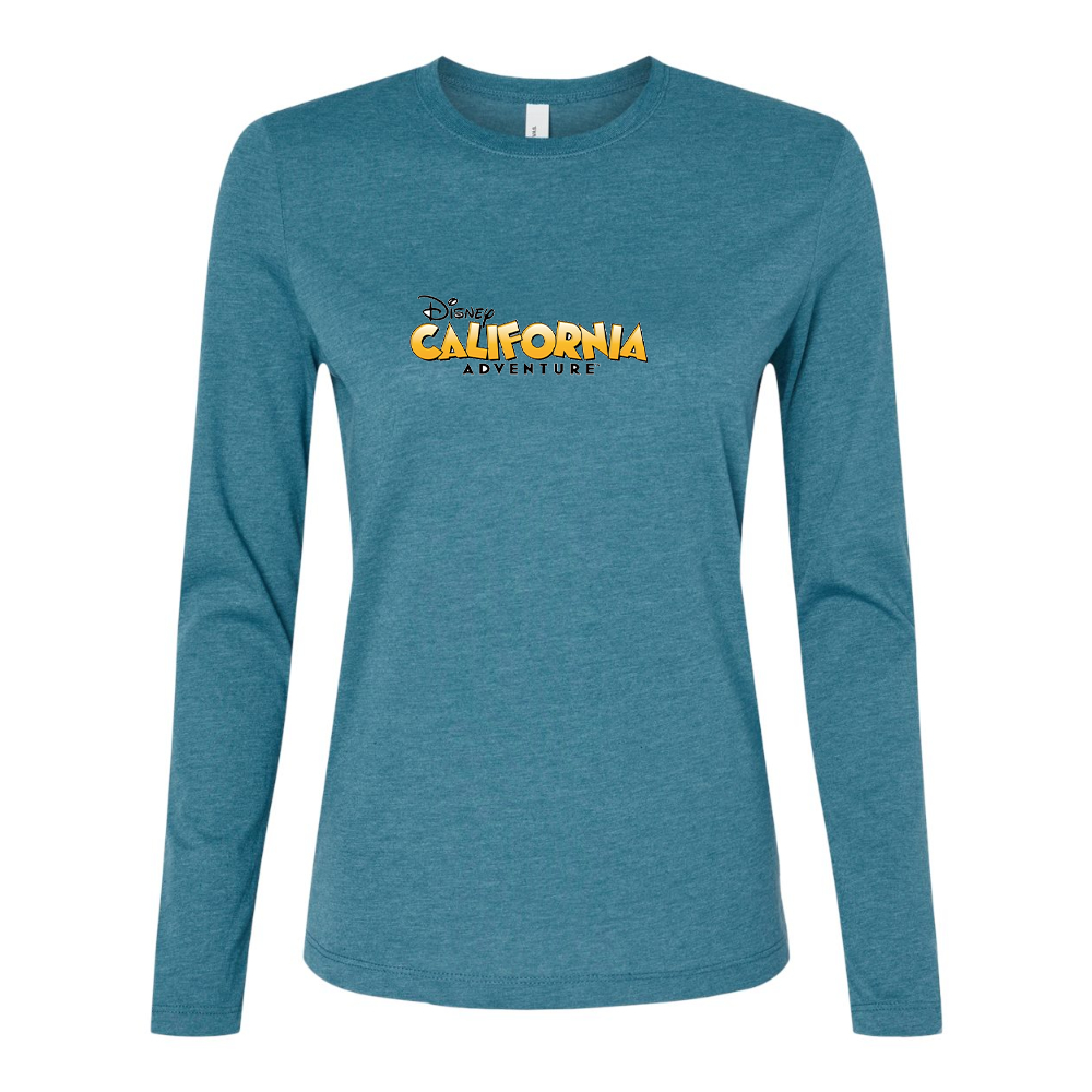 BELLA CANVAS Disney California Adventure Jersey Long Sleeve Tee