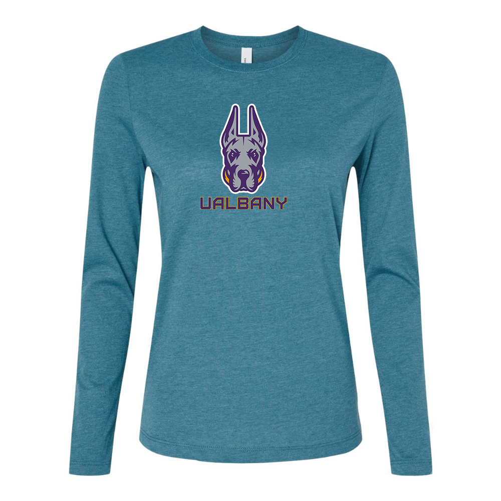 BELLA CANVAS Women’s Albany Great Danes Jersey Long Sleeve Tee