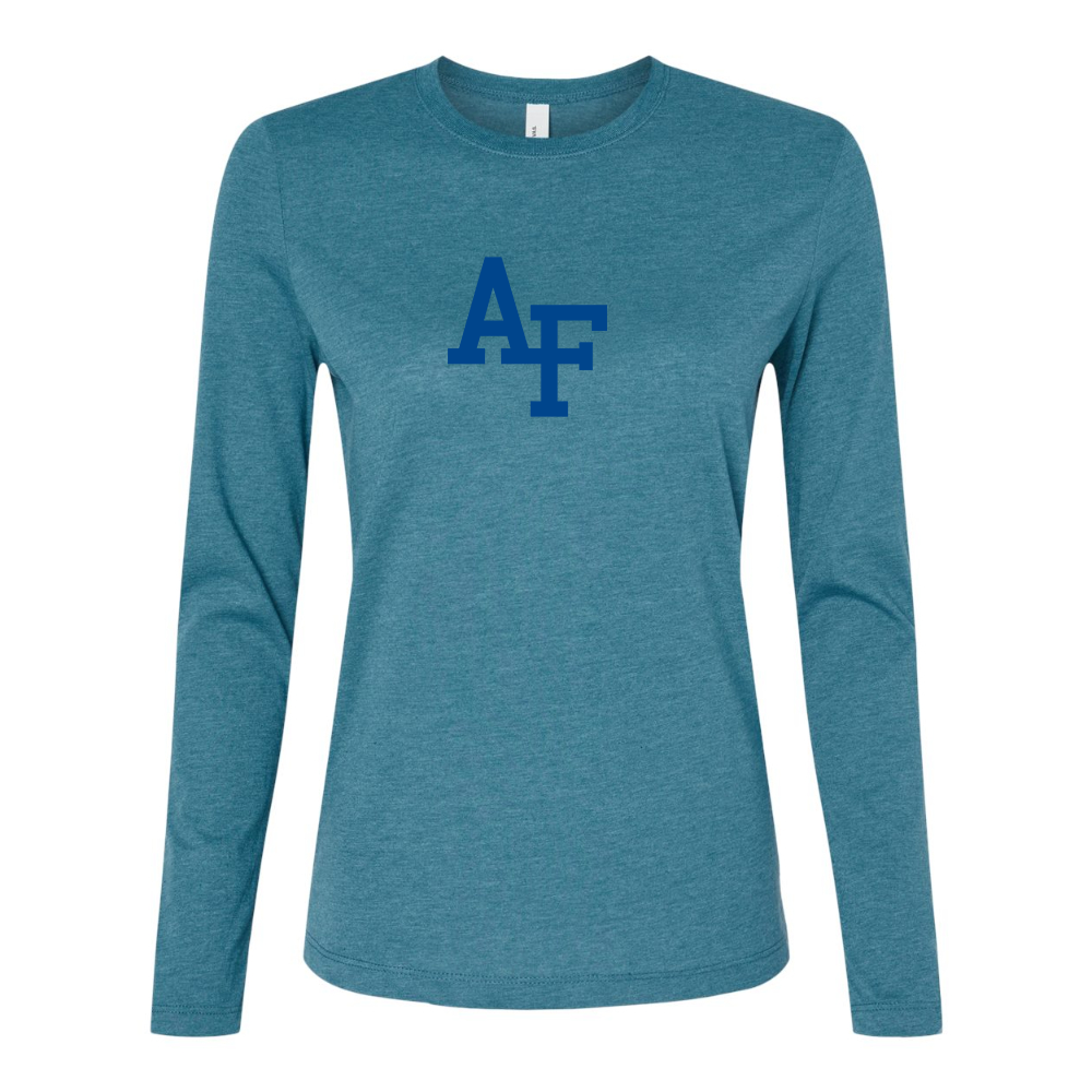 BELLA CANVAS Women’s Air Force Falcons Jersey Long Sleeve Tee